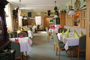 Gastraum im historischen Gasthaus